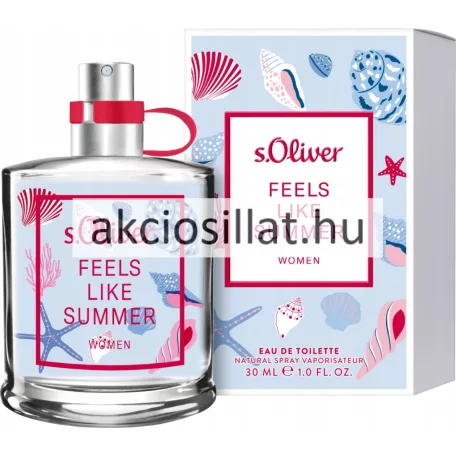 S.Oliver Feels Like Summer EDT 30ml 2024 Női parfüm