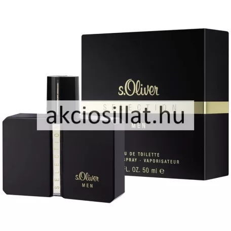 S.Oliver Selection Men EDT 50ml Férfi parfüm