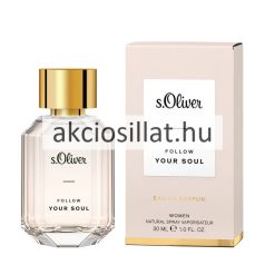 S.Oliver Follow Your Soul Women EDT 50ml Női parfüm