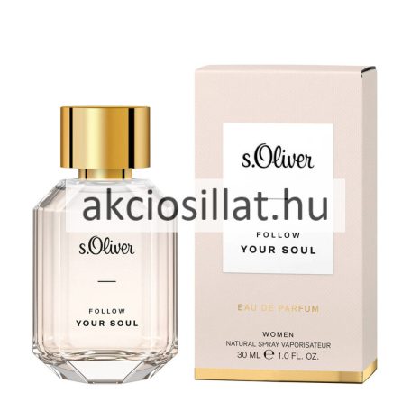 S.Oliver Follow Your Soul Women EDT 50ml Női parfüm