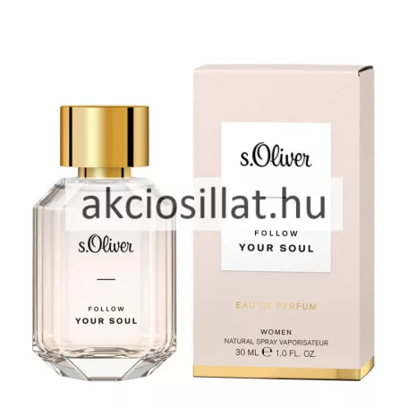 S.Oliver Follow Your Soul Women EDT 50ml Női parfüm