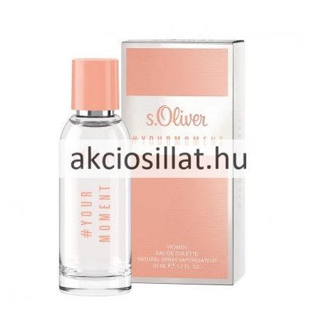 S.Oliver Your Moment Woman EDT 50ml női parfüm