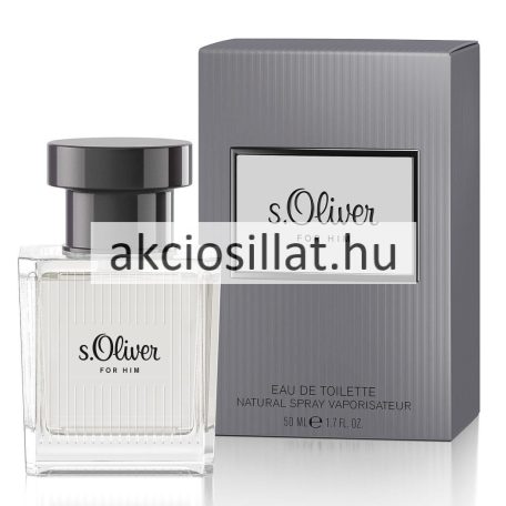 S.Oliver For Him EDT 50ml férfi parfüm