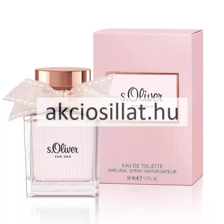 S.Oliver For Her EDT 50ml női parfüm