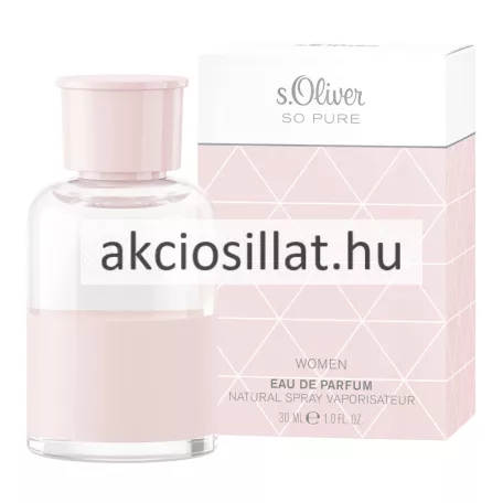 S.Oliver So Pure Women EDP 30ml Női parfüm