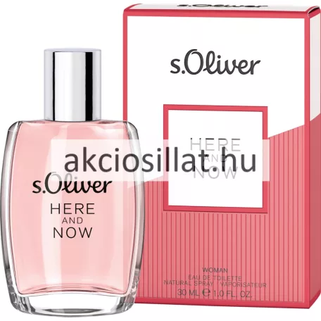 S.Oliver Here And Now Women EDT 30ml női parfüm