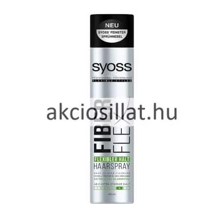 Syoss Fiber Flex Flexible Hold 4 hajlakk 400ml