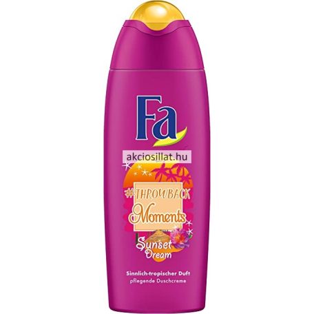 Fa Throwback Moments Sunset Dream tusfürdő 250ml