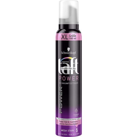 Taft Power Cashmere Touch Mega Stark 5-ös hajhab 180ml