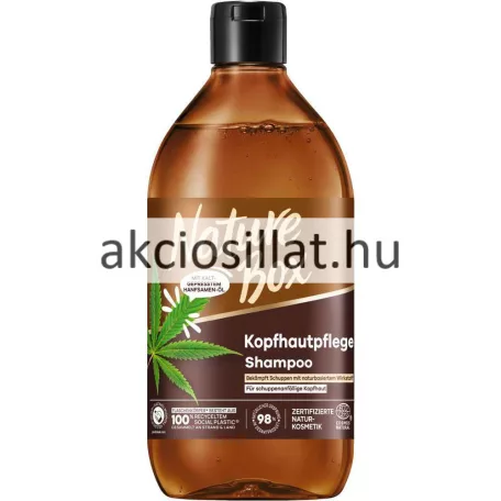 Nature Box Kendermagolaj sampon 385ml