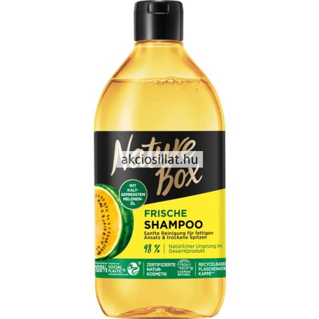 Nature Box Dinnyeolaj sampon 385ml