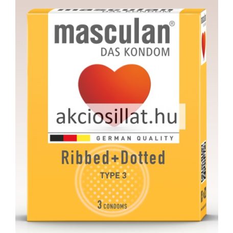 Masculan ribbed dotted фото