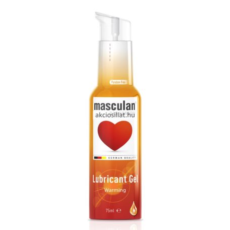 Masculan Warming vízbázisú síkosító 75ml