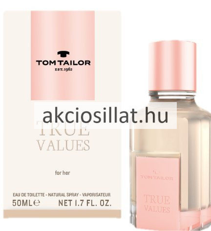 Tom Tailor True Values for Her parfüm rendelés - Olcsó parfüm és parfü | Eau de Toilette
