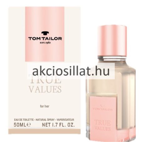 Tom Tailor True Values for Her EDP 50ml Női parfüm