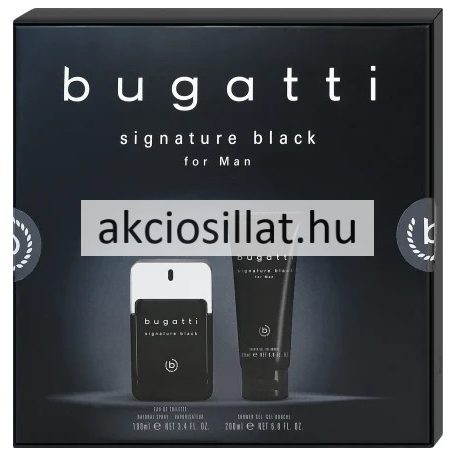 Bugatti Signature Black ajándékcsomag