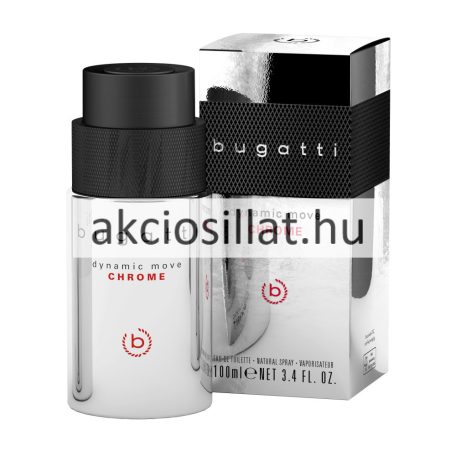 Bugatti Dynamic Move Chrome EDT 100ml Férfi parfüm