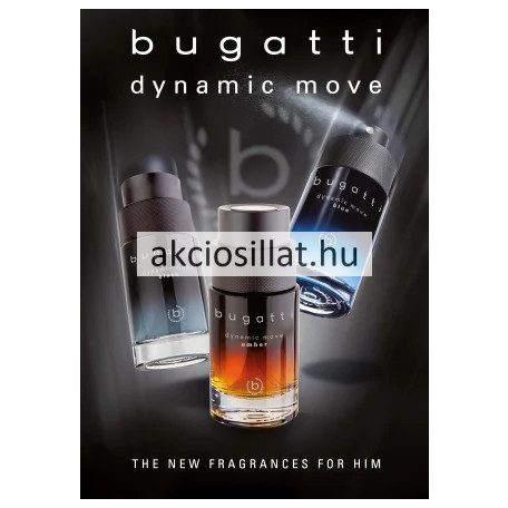 Bugatti Dynamic Move Amber EDT 100ml Férfi parfüm