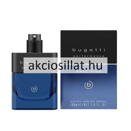 Bugatti Performance Deep Blue EDT 100ml Férfi parfüm