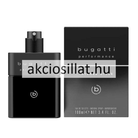Bugatti Performance Intense Black EDT 100ml Férfi parfüm