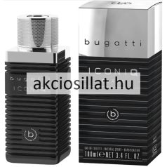 Bugatti Iconiq Black EDT 100ml Férfi parfüm