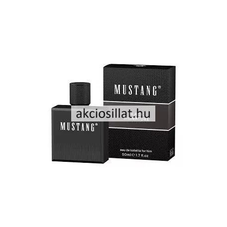 Mustang Black EDT 50ml Férfi parfüm