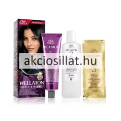 Wella Wellaton 2/0 fekete tartós intenzív krémhajfesték tubus előhívóval és tasakkal akciosillat