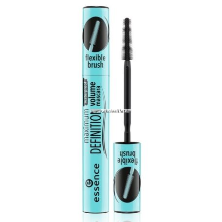 Essence Maximum Definition Volume Mascara Waterproof Szempillaspirál 8ml