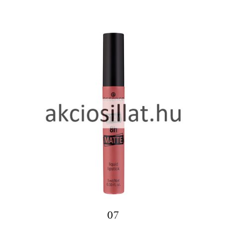 Essence Stay 8h Matte Liquid Lipstick 07 Let's Chill Folyékony Ajakrúzs 3ml