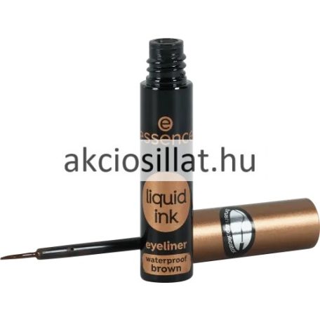 Essence Liquid Ink Waterproof Szemhéjtus 02 Brown 3ml