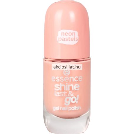 Essence shine last & go! 73 peach please körömlakk 8ml