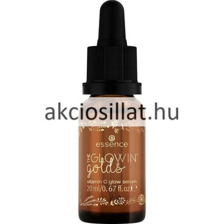 Essence The Glowin' Golds Vitamin C Glow Serum Arcszérum 20ml