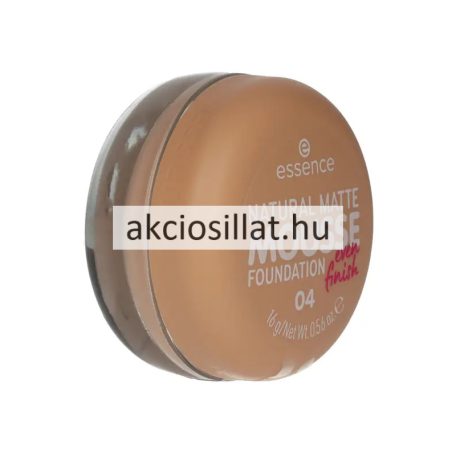 Essence Natural Matte Mousse Foundation Even Finish 04 Alapozó 16g