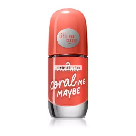 Essence gél körömlakk 52 Coral me maybe 8ml