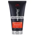 Wella Wellaflex Men Power Definition 6-os erősségű, Ultimate Hold hajzselé fekete tubusban.