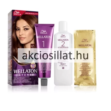 Wella Wellaton tartós intenzív krémhajfesték 4/5 Addictive Dark Mahagony Brown