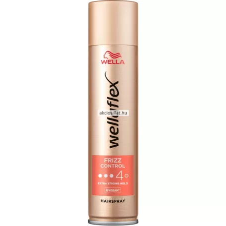 Wella Wellaflex Frizz Control hajlakk 250ml