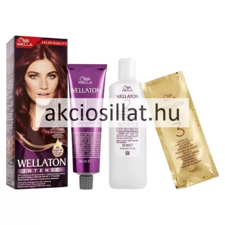 Wella Wellaton tartós intenzív krémhajfesték 4/6 Burgundy