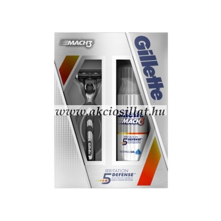 Gillette-Mach3-ajandekcsomag-keszulek-borotvagel