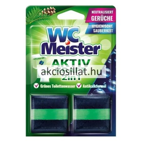 WC Meister Wc Tartály tabletta Forest 2x50g