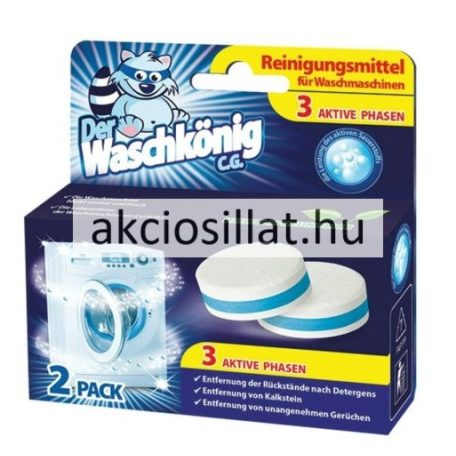 Der Waschkönig mosógép tisztító tabletta 2db