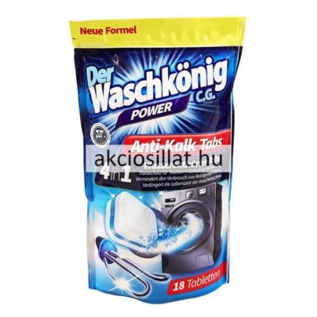 Der Waschkönig vízlágyító tabletta mosógéphez 18db