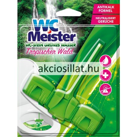 WC Meister színező wc tisztító block Trópusi Erdő 45g