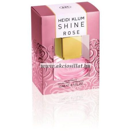 Heidi-Klum-Shine-Rose-parfum-rendeles-EDT-15ml