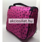 Nagy kozmetikai táska piros szív