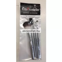 Rose Cosmetics Sminkecset Készlet EZÜST 5db-os