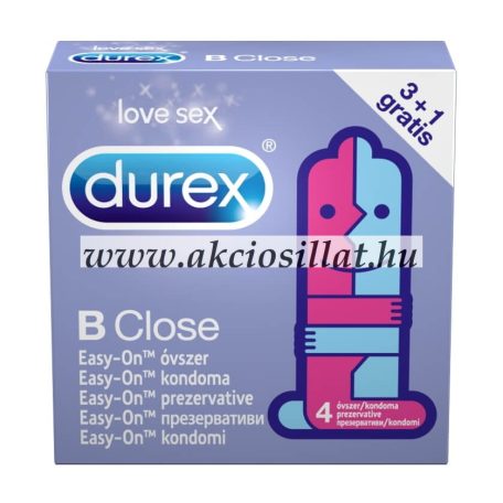 Durex-B-Close-extra-sikos-ovszer-4db