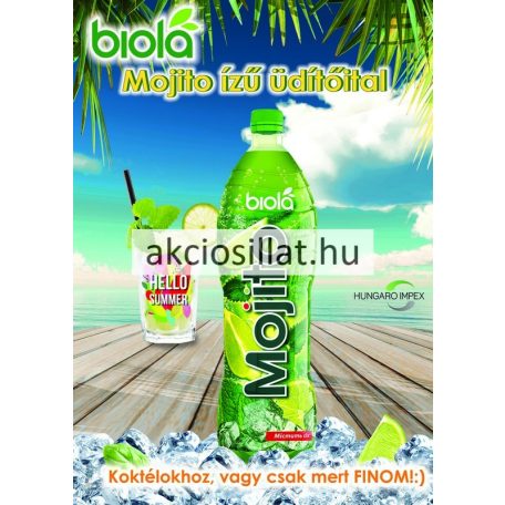 Biola Mojito ízű szénsavas üdítőital 500ml