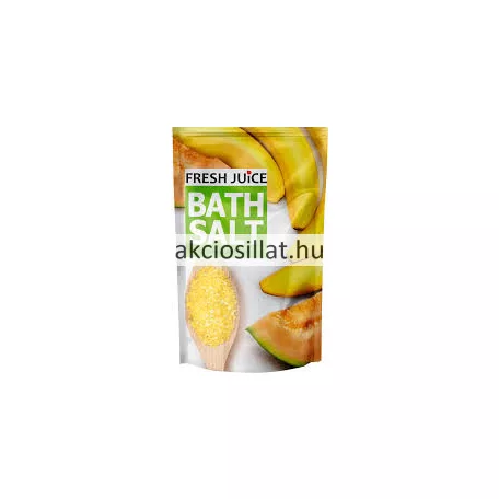Fresh Juice Bath Salt Banana & Melon banán sárgadinnye fürdősó 500g