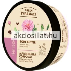   Green Pharmacy testradír damaszkuszi rózsa és shea vaj kivonattal 200ml